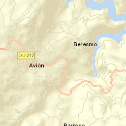Avión Street Map