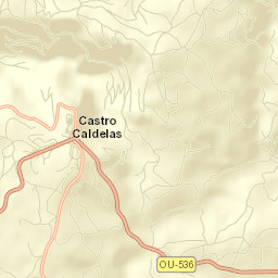 Castro Caldelas Street Map