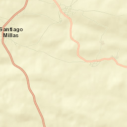 Santiago Millas Street Map