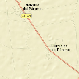 Urdiales del Páramo Street Map