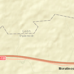 Moratinos Street Map