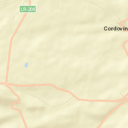 Cordovín Street Map