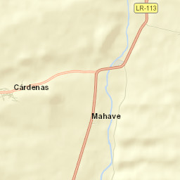 Cárdenas Street Map