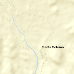 Santa Coloma Street Map