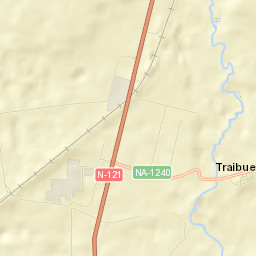 Santacara Street Map