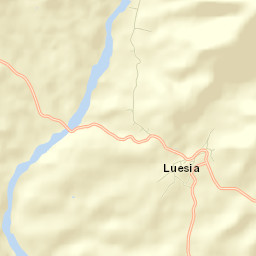 Luesia Street Map
