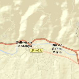 Bellver de Cerdanya Street Map