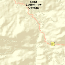 Sant Llorenç de Cerdans Street Map