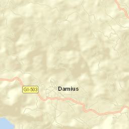 Darnius Street Map