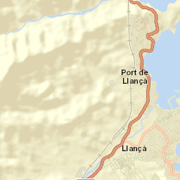 Llançà Street Map