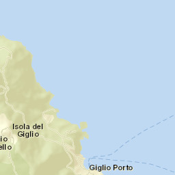 Giglio Castello Street Map