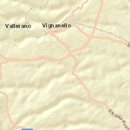 Vallerano Street Map