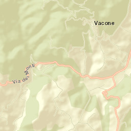 Vacone Street Map