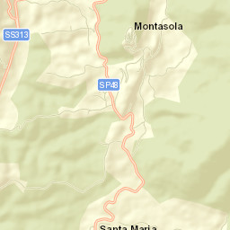 Montasola Street Map