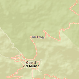 Castel del Monte Street Map