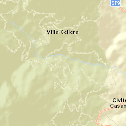 Civitella Casanova Street Map
