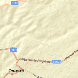 Cerratina Street Map
