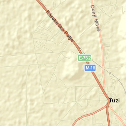 Tuzi Street Map