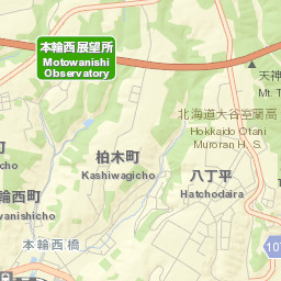 Muroran-shi Street Map