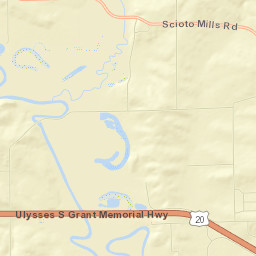 Stephenson County Street Map
