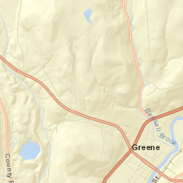 Greene Street Map
