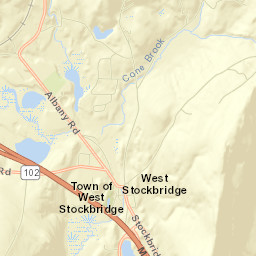 West Stockbridge Street Map