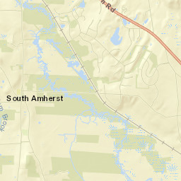 South Amherst Street Map