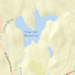 Worcester County Street Map