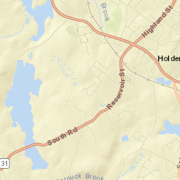 Holden Street Map