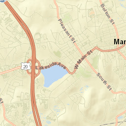 Marlborough Street Map