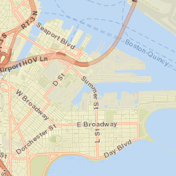 South Boston Street Map