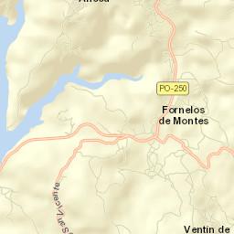 Fornelos de Montes Street Map