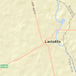 Lantadilla Street Map