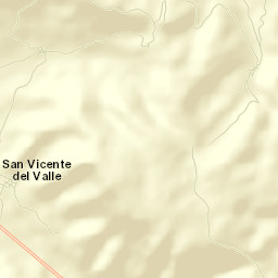 San Vicente del Valle Street Map