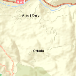 Alàs i Cerc Street Map