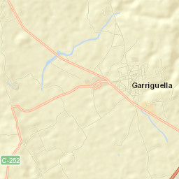 Garriguella Street Map