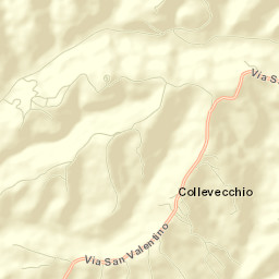 Collevecchio Street Map