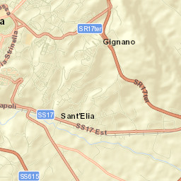 Progetto Case Bazzano Street Map