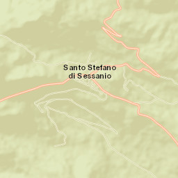 Santo Stefano di Sessanio Street Map