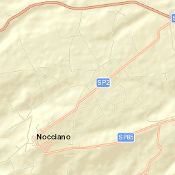 Nocciano Street Map