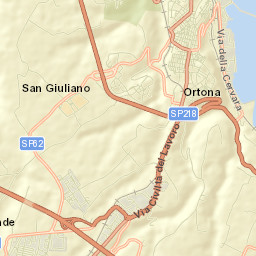 Ortona Street Map