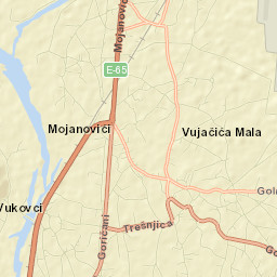 Goričani Street Map