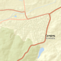 Sredets Street Map