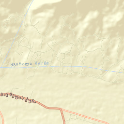 Sach’khere Street Map