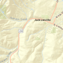 Jacksonville Street Map