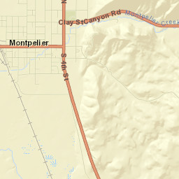 Montpelier Street Map