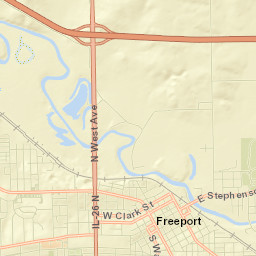 2-98 North Galena Avenue, Freeport, IL Street Map