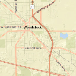 710-760 South Eastwood Drive, Woodstock Street Map