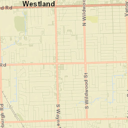 Westland Street Map