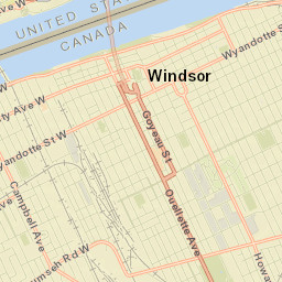 Windsor Street Map